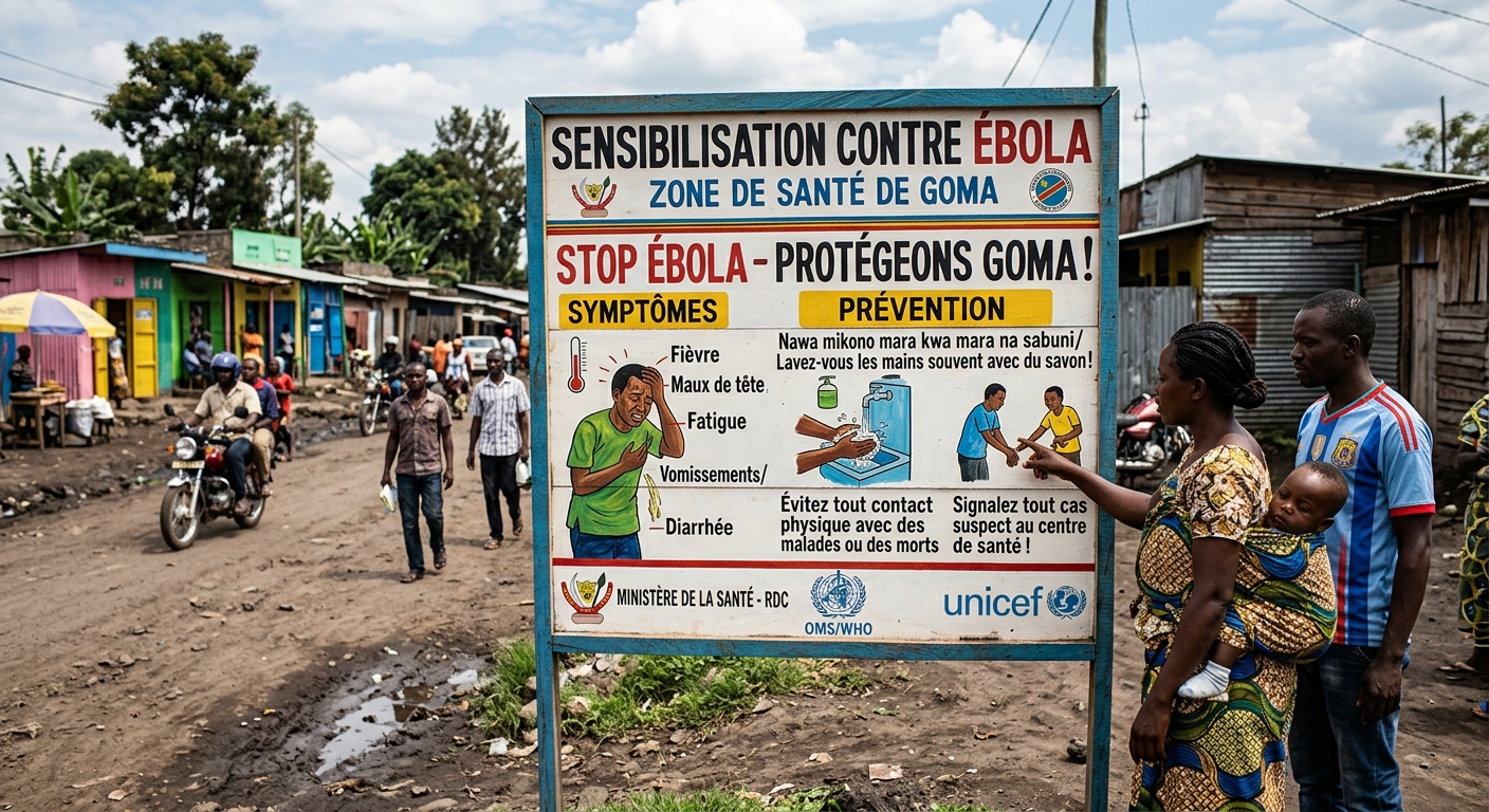 Face à Ebola, Goma en action : renforcer les communautés aujourd´hui pour protéger des vies demain